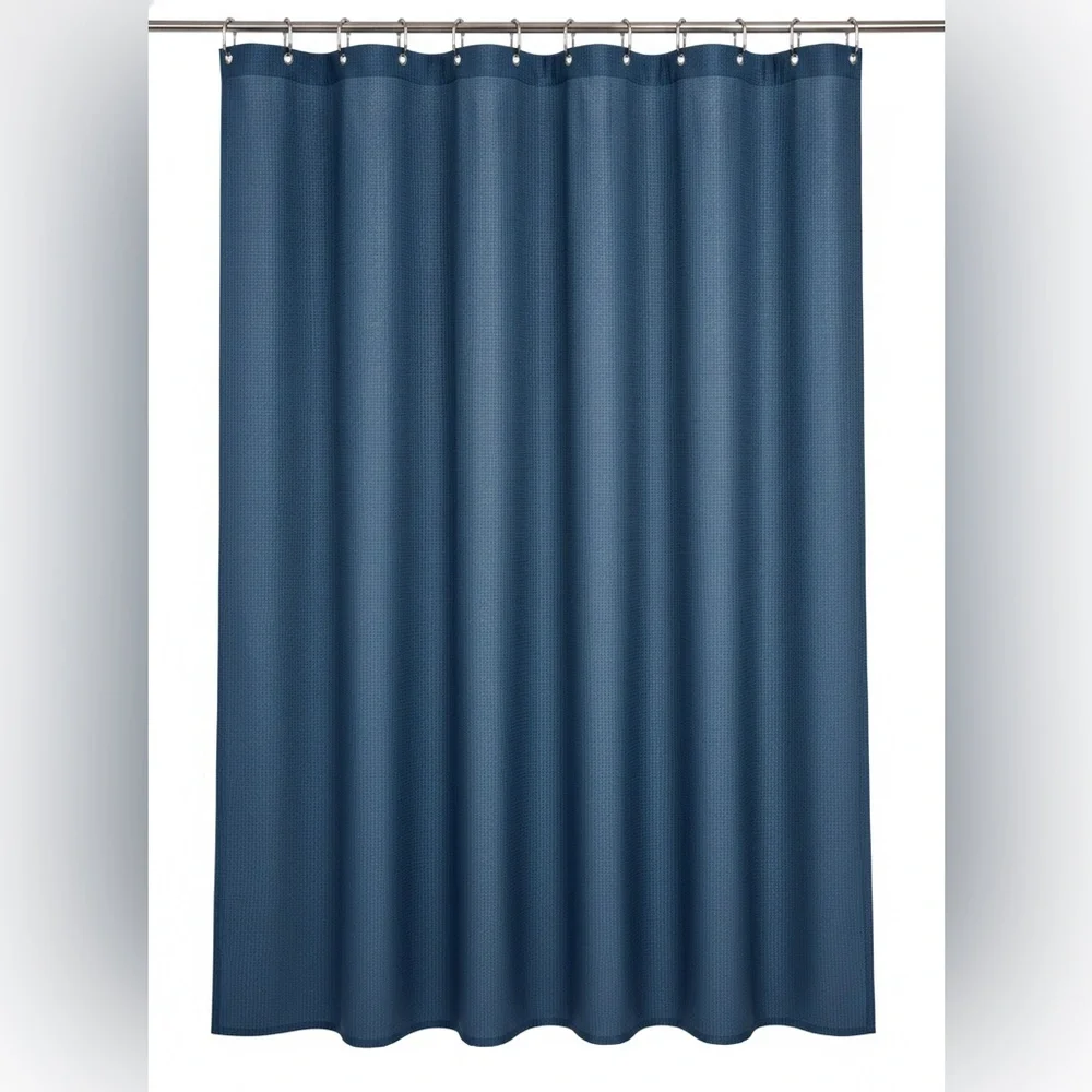 Better Homes And Gardens Navy Shower Curtain